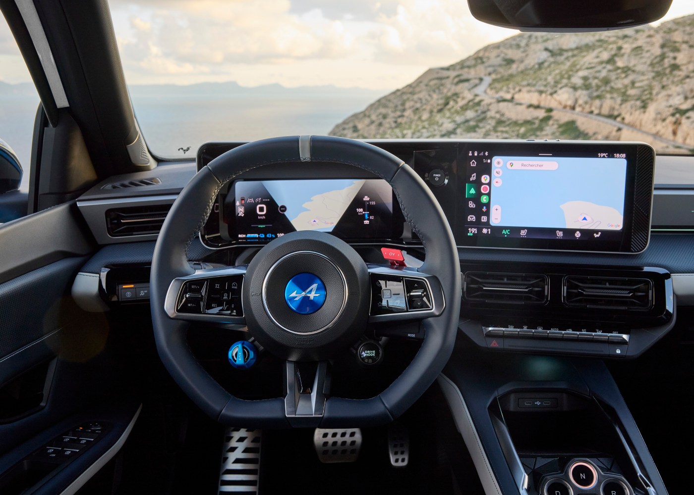 Interior do Alpine A290