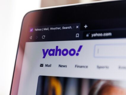 Yahoo no telemóvel