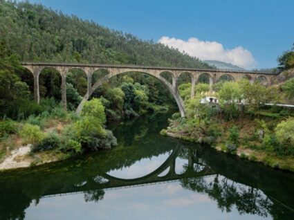 Ponte na ecopista do Vouga