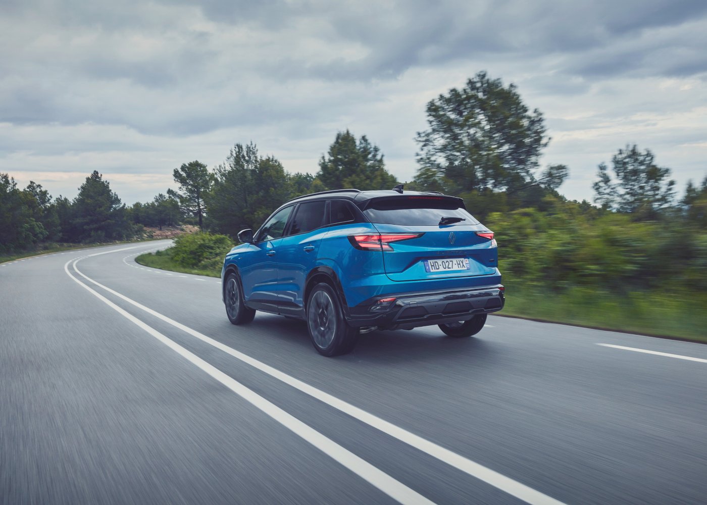 Traseira do novo Renault Austral