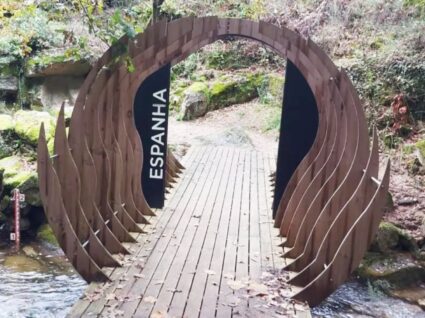 ponte nos passadiços de cevide