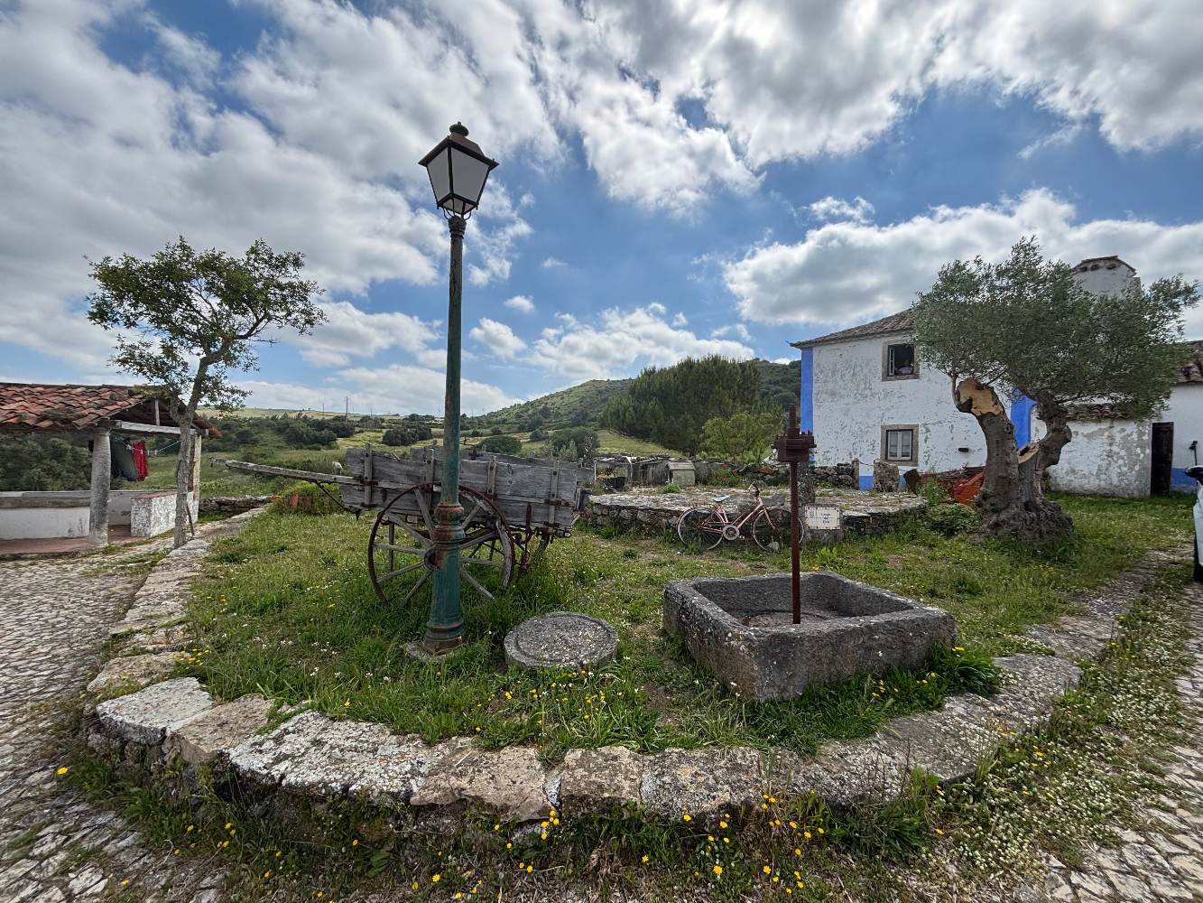 jardim na aldeia da Mata Pequena