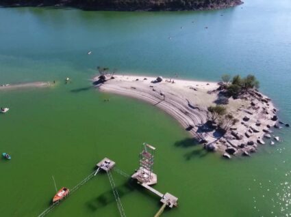 Praia fluvial do Ermal