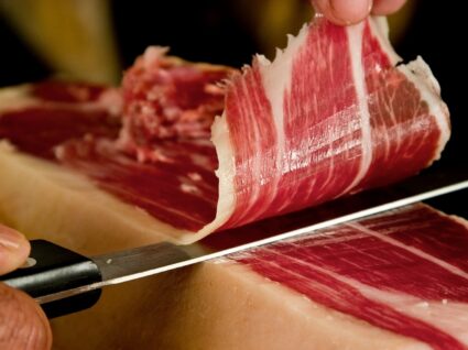 corte do jamón ibérico de bellota
