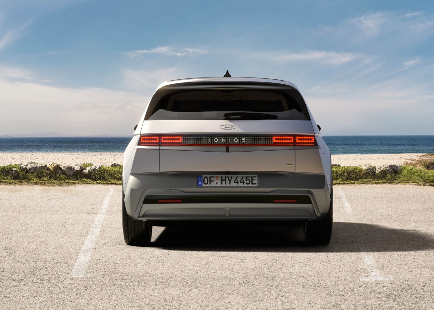 Traseira do Hyundai Ioniq 5
