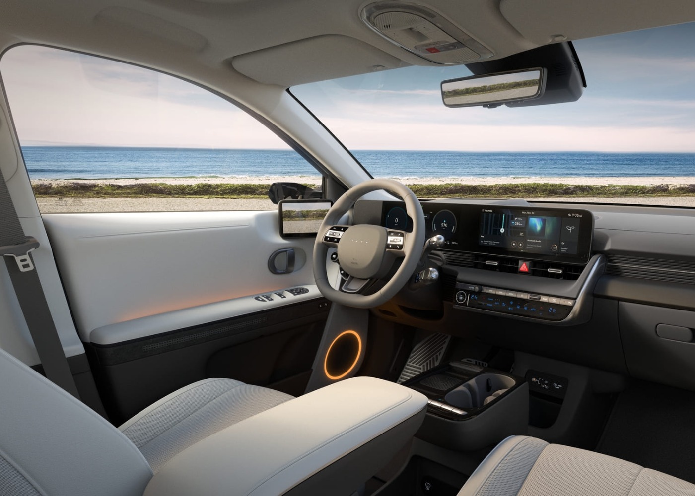 interior do Hyundai Ioniq 5