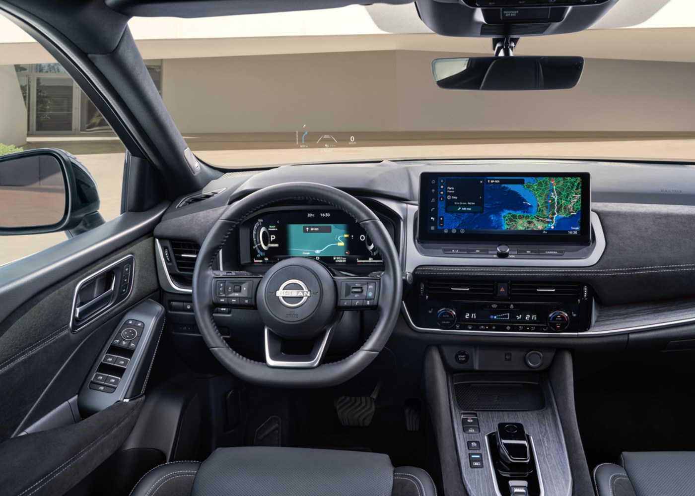 interior do Nissan Qashqai e-Power