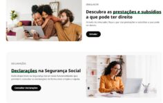 novo portal da segurança social