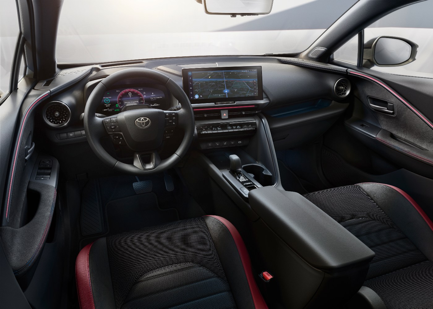 interior do Toyota C-HR