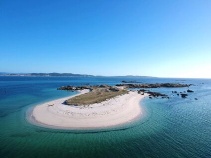 Vista da ilha do Areoso