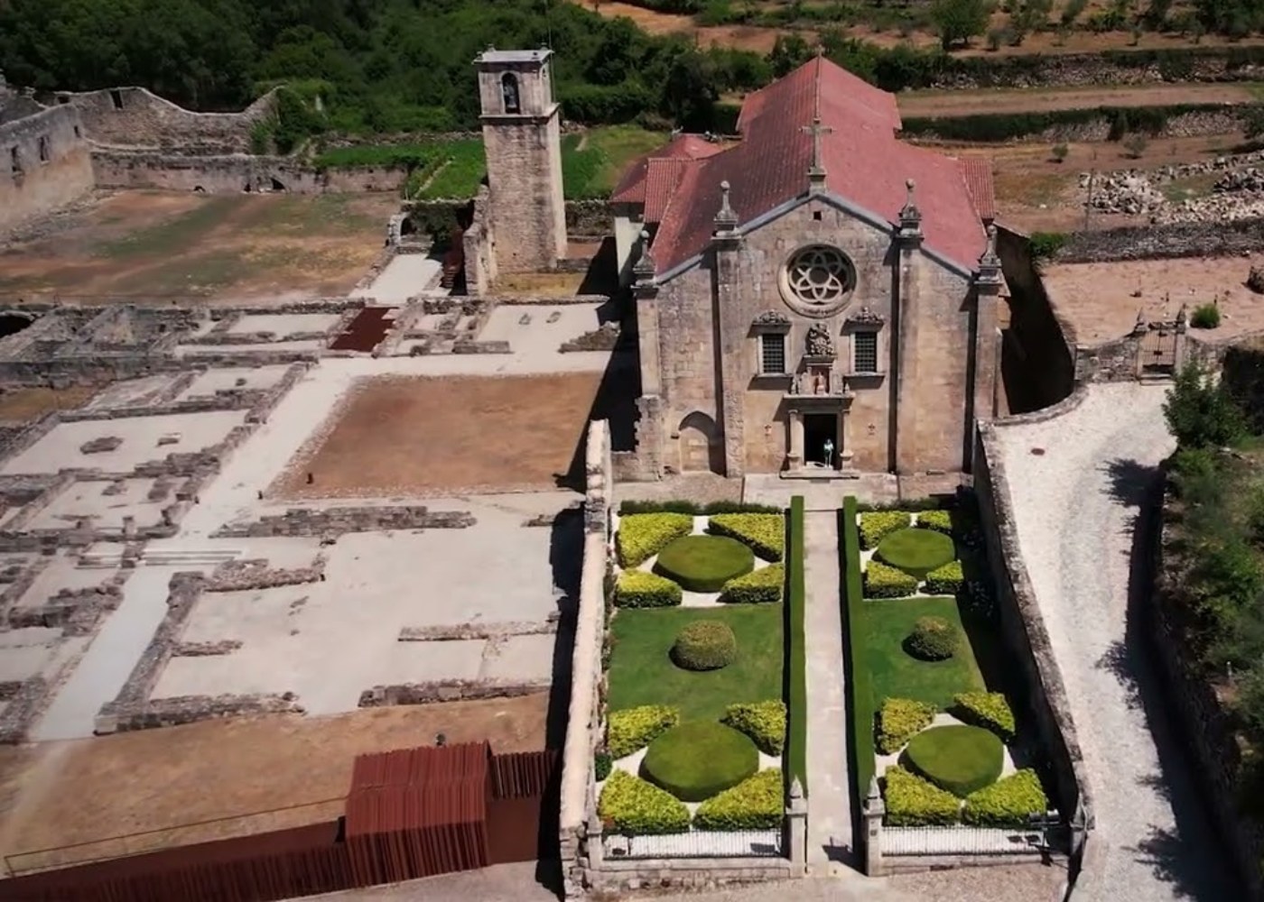 Mosteiro de São João de Tarouca, parte do Caminho dos Monges