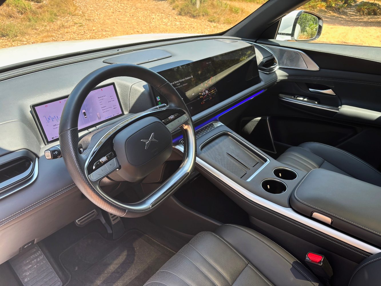 interior do Xpeng G9