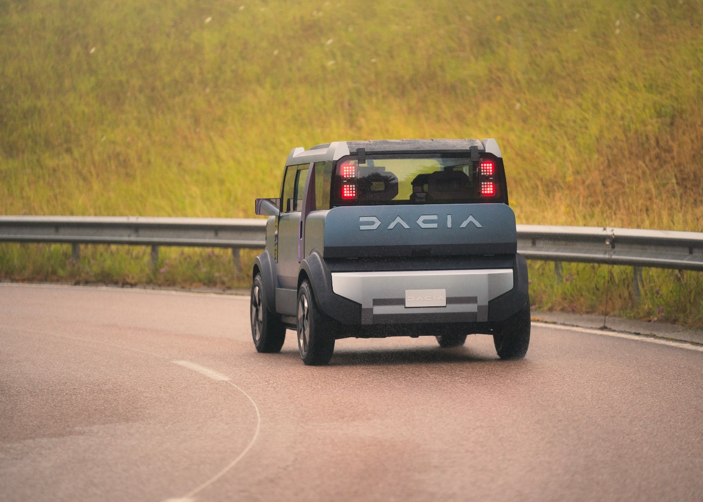 traseira do Dacia Hipster