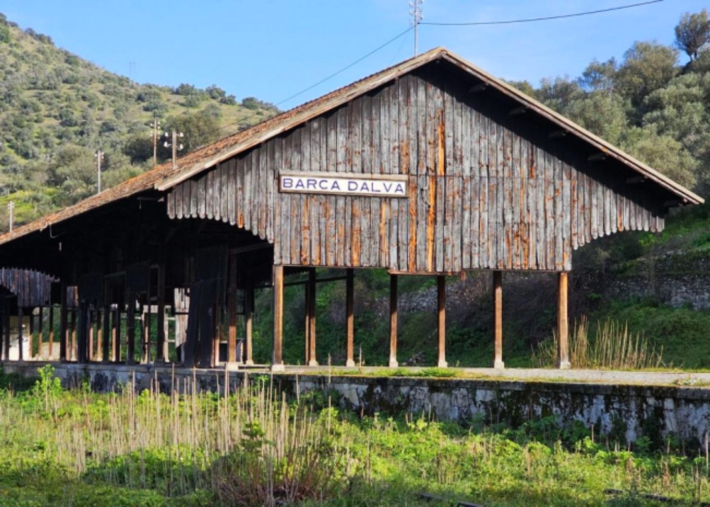 Barca d'Alva, na linha do douro