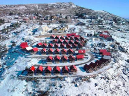 chalés de montanha nas penhas da saúde