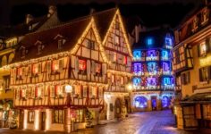 ruas de Colmar no natal