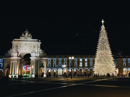 luzes de natal em lisboa