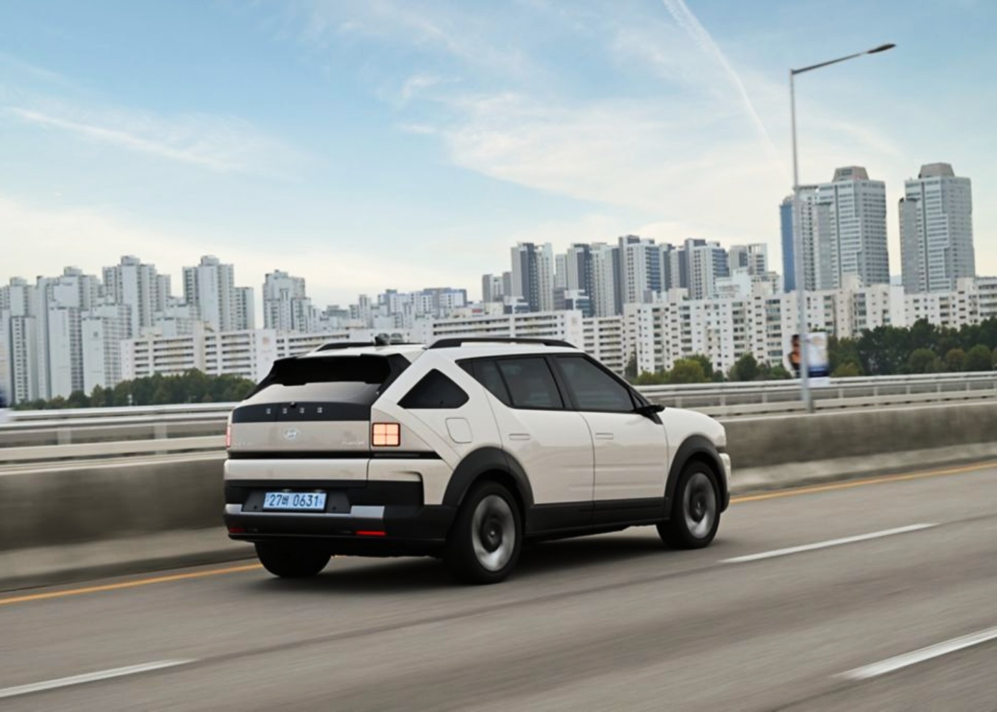 traseira do Hyundai Nexo