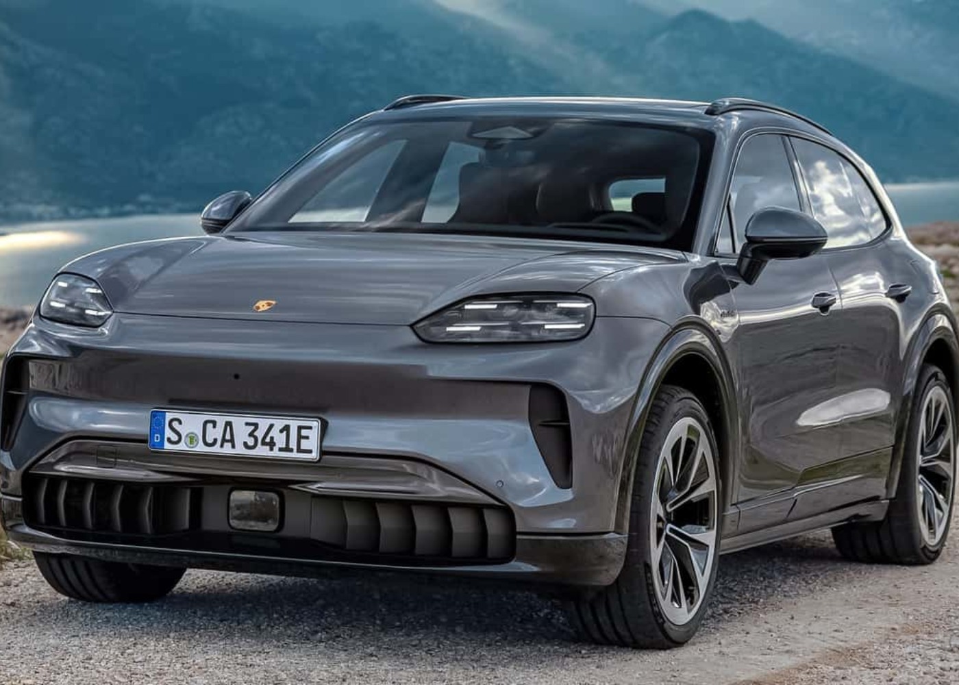 porsche cayenne cinzento