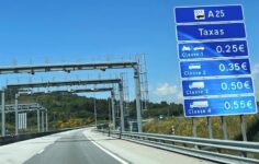Portagens na A25