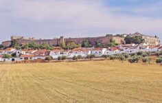 vista do castelo de Serpa