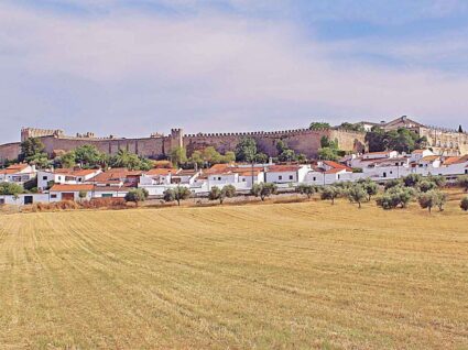 vista do castelo de Serpa