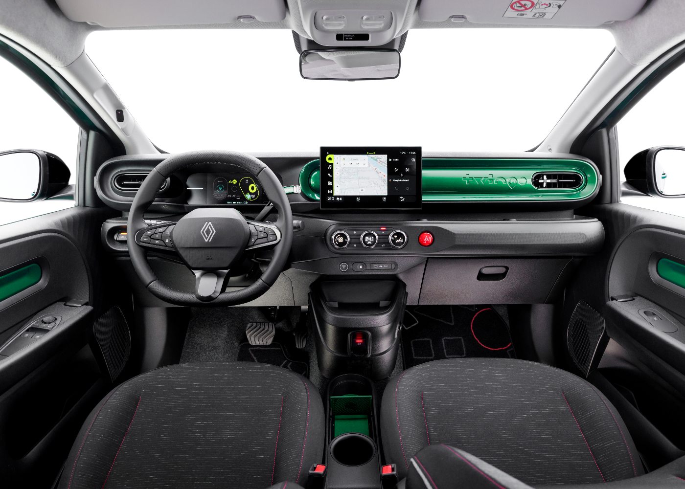 interior do renault twingo