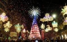 luzes de natal em Vigo