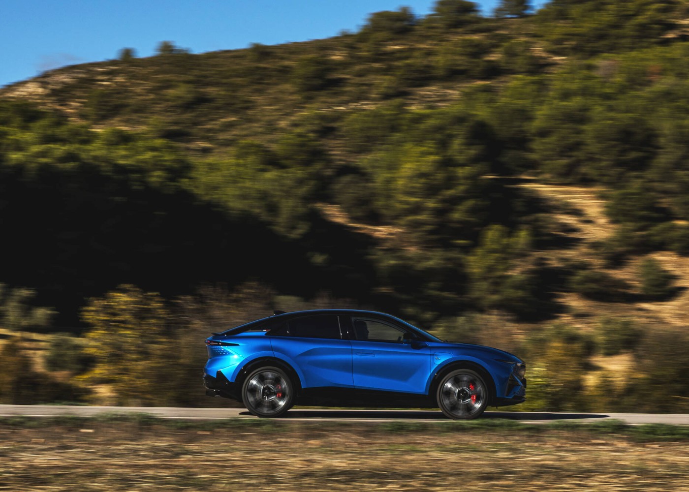 Alpine A390 na estrada