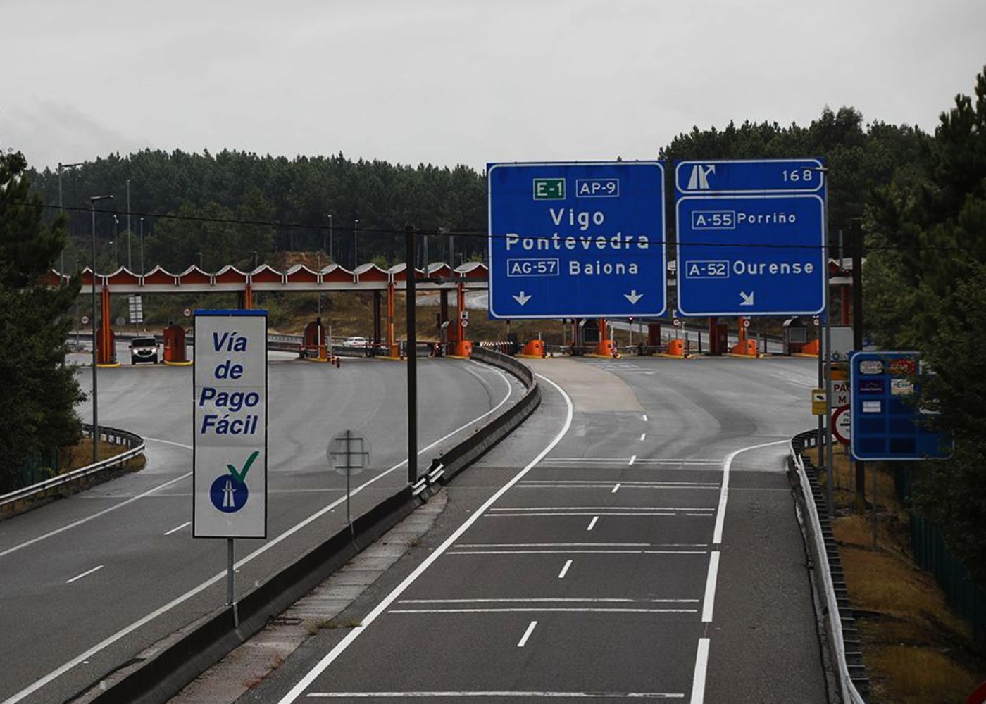 auto estrada em Espanha