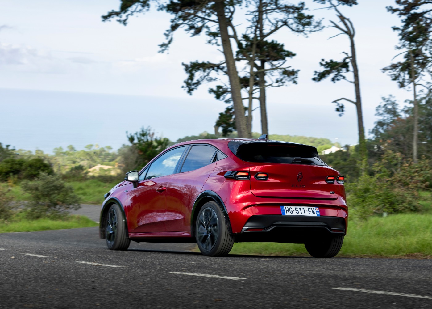 traseira do novo clio