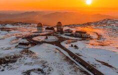 neve na serra da estrela