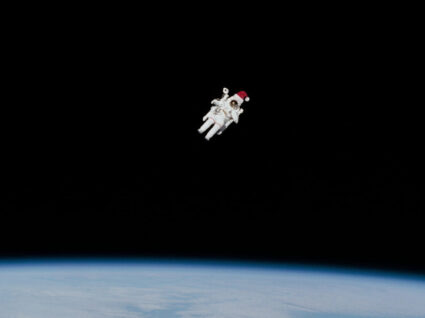 astronauta no espaço