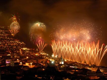 fogo de artifício na Madeira