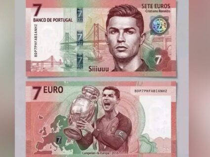 nota de 7 euros que é falsa