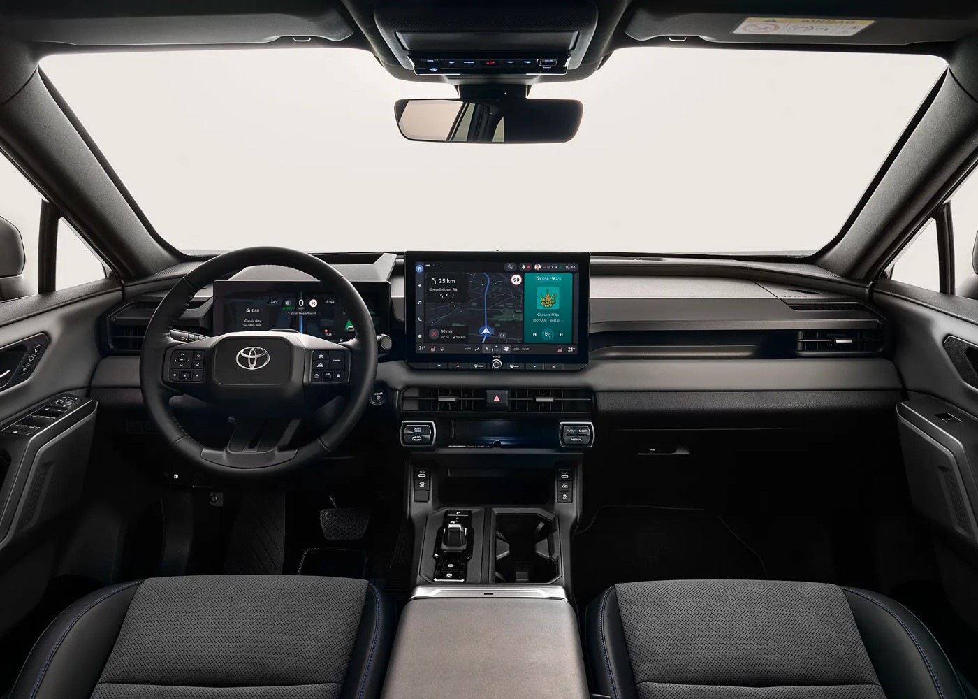 interior do novo Toyota RAV4