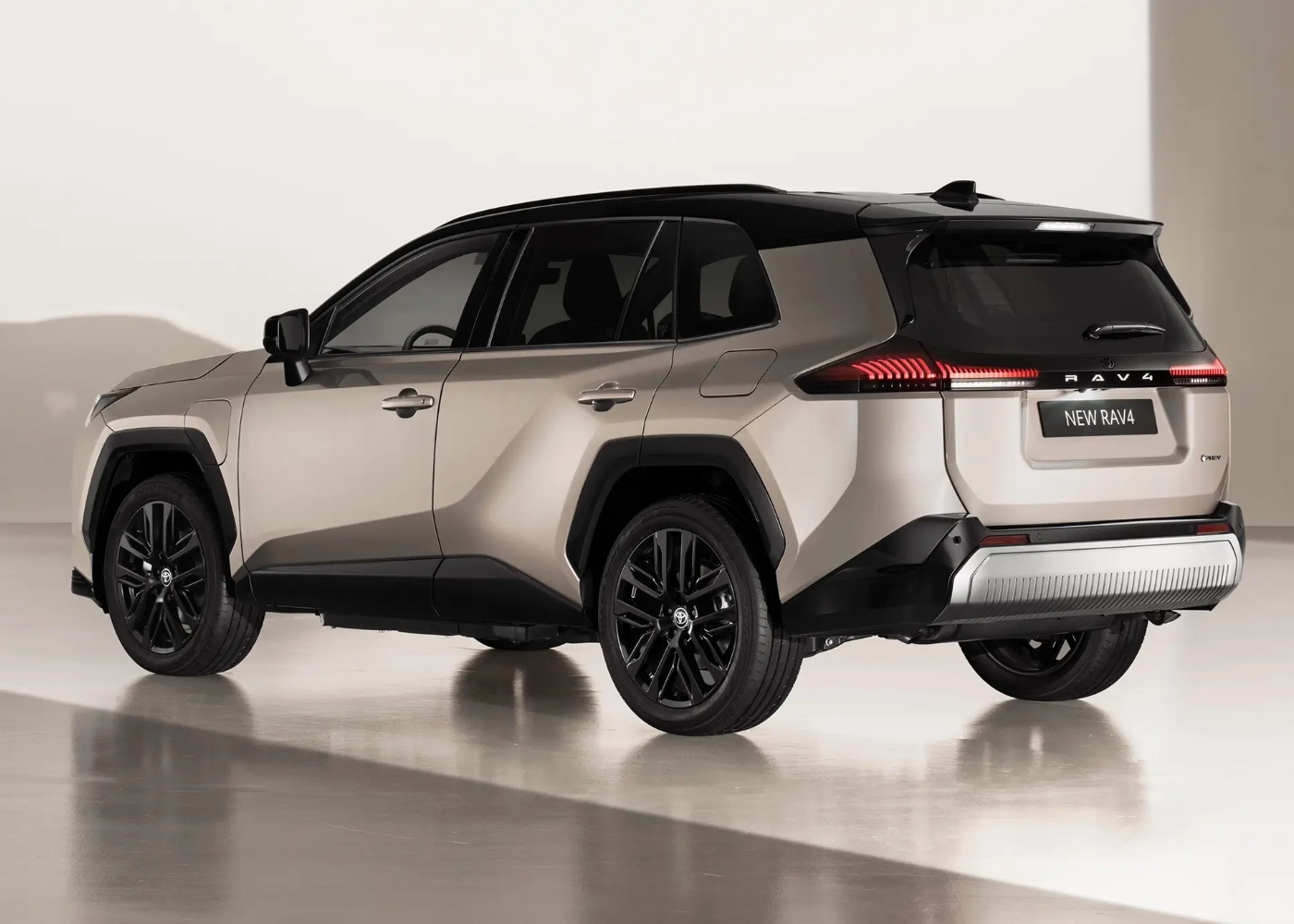 traseira do novo Toyota RAV4