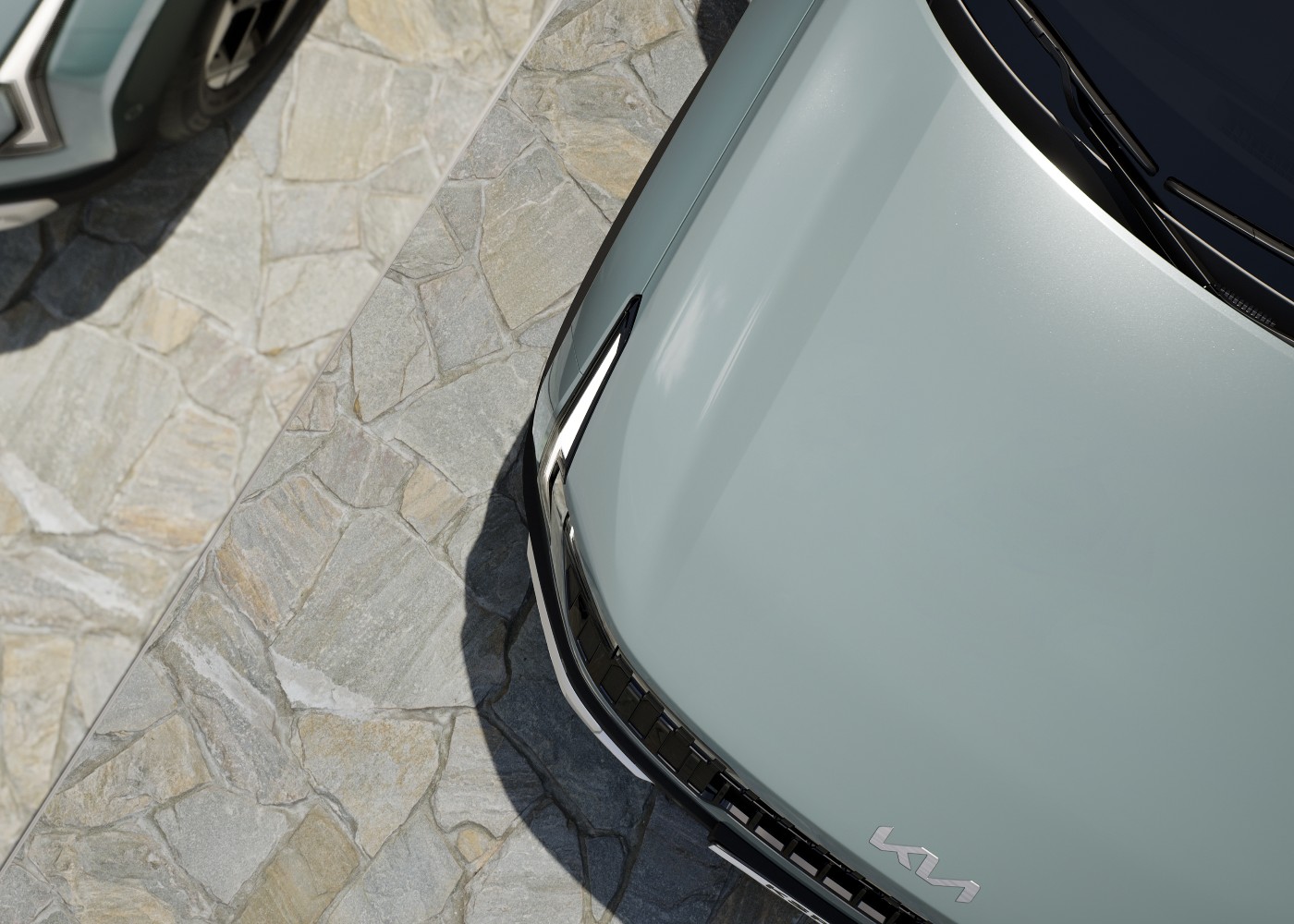 pormenor da frente do Kia Seltos