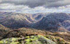 vista do Vale do Alto Homem no Gerês