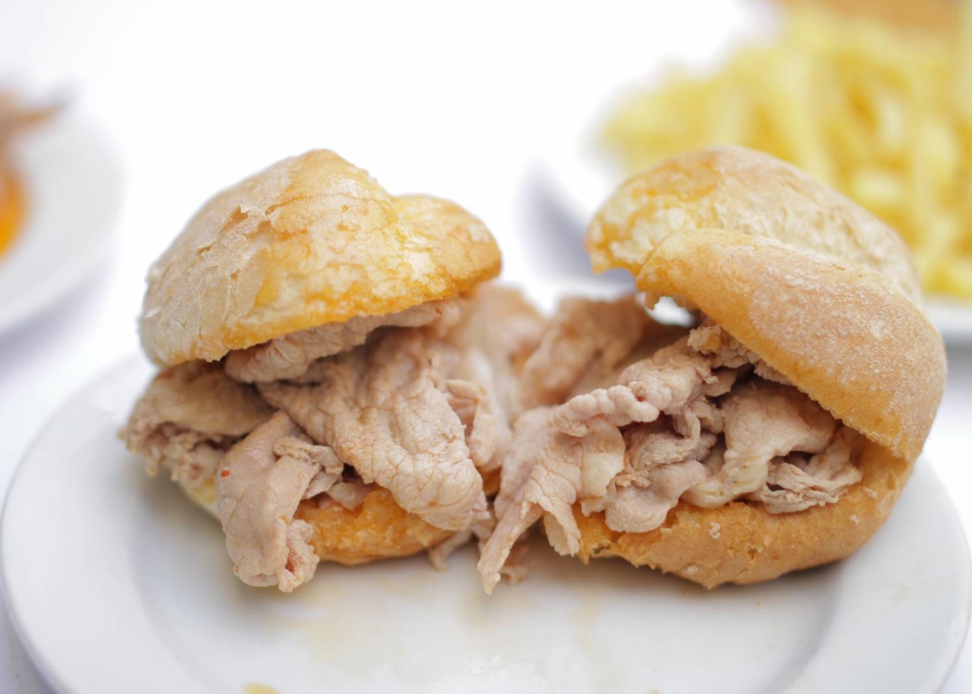 bifanas no porto em prato