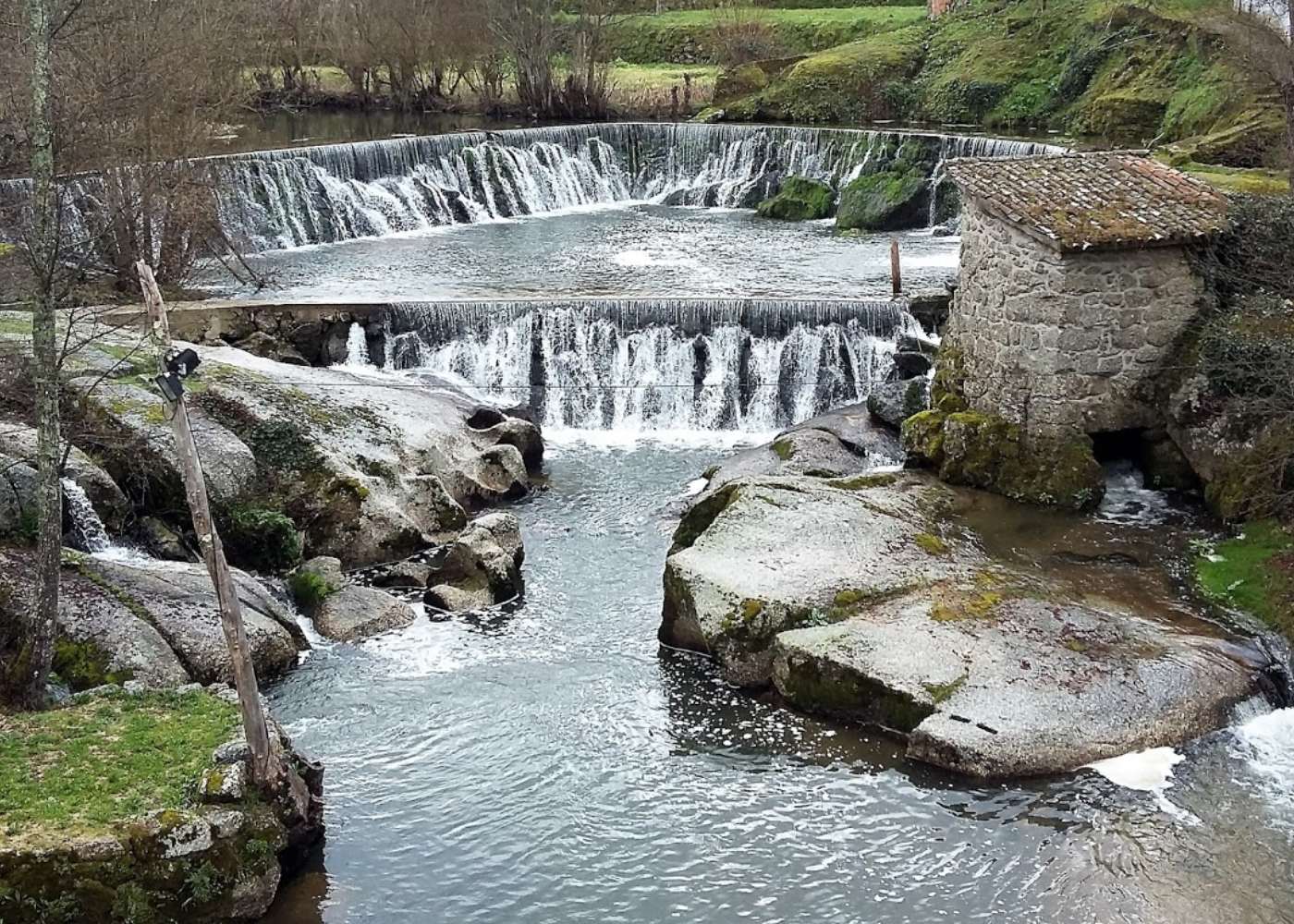 água nas cascatas da sevilha