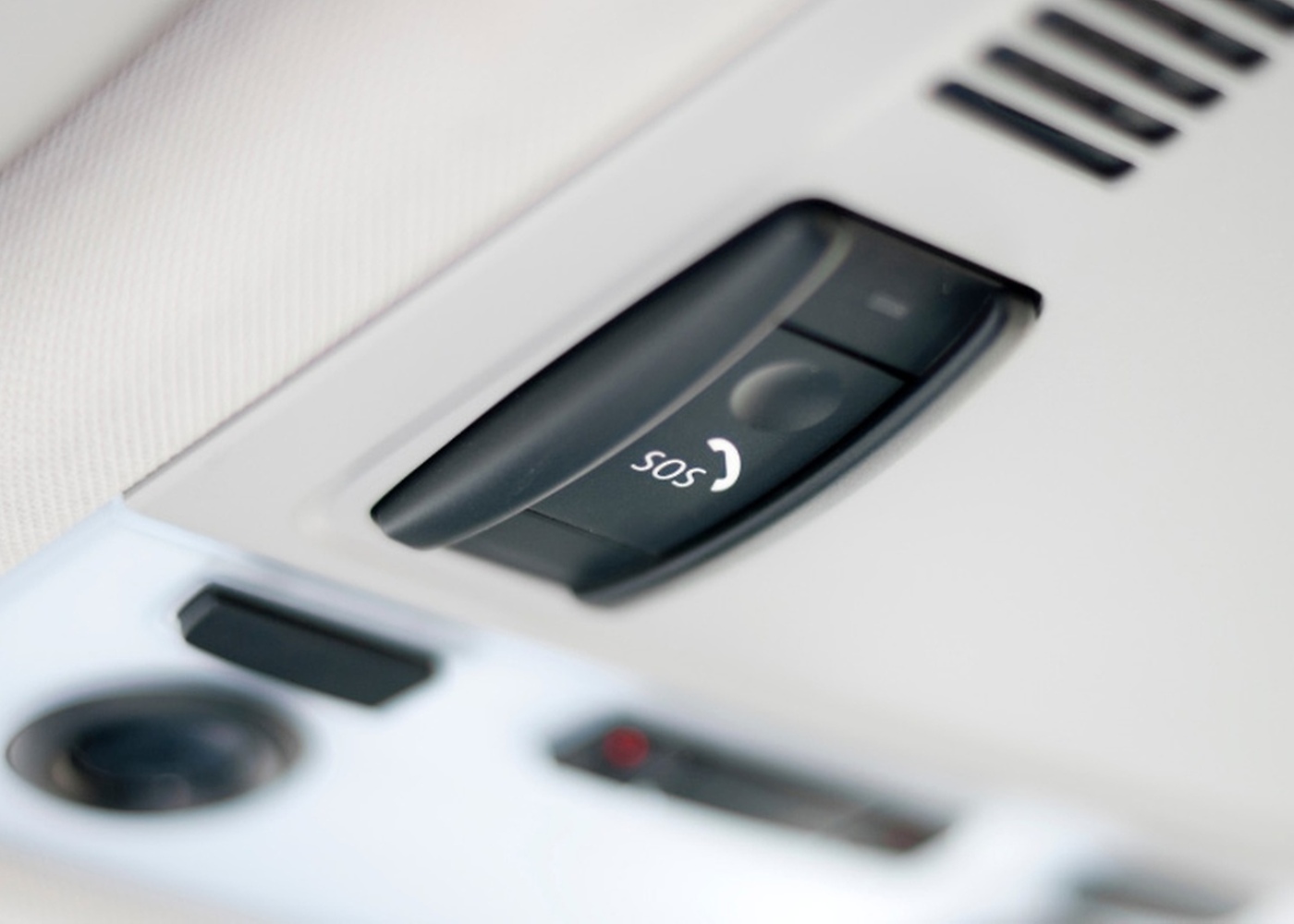 botão eCall de SOS