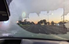 para-brisas embaciado