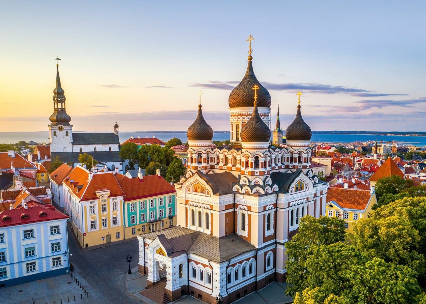 viajar pela europa na cidade de Tallinn