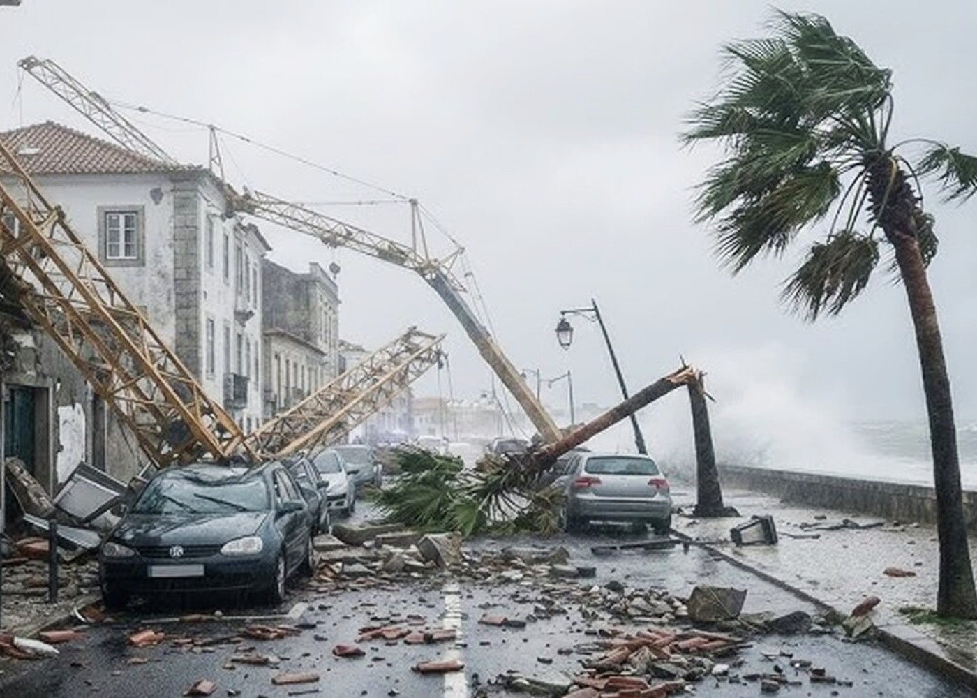 comboio de tempestades