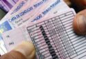 carta de condução apreendida