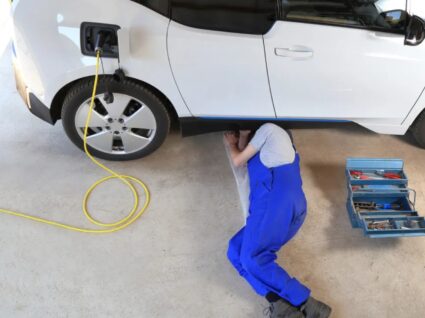 Inspeção de carros elétricos