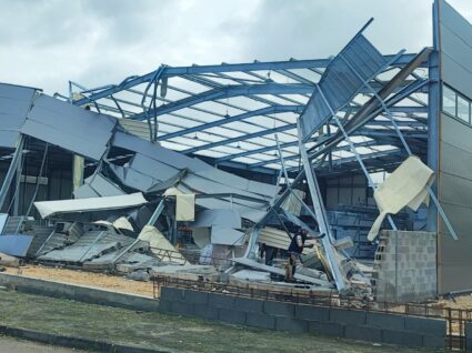 lay-off por causa das tempestades