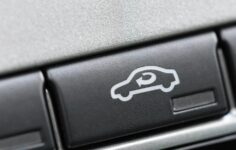 botão de recirculação do ar