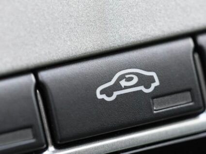 botão de recirculação do ar